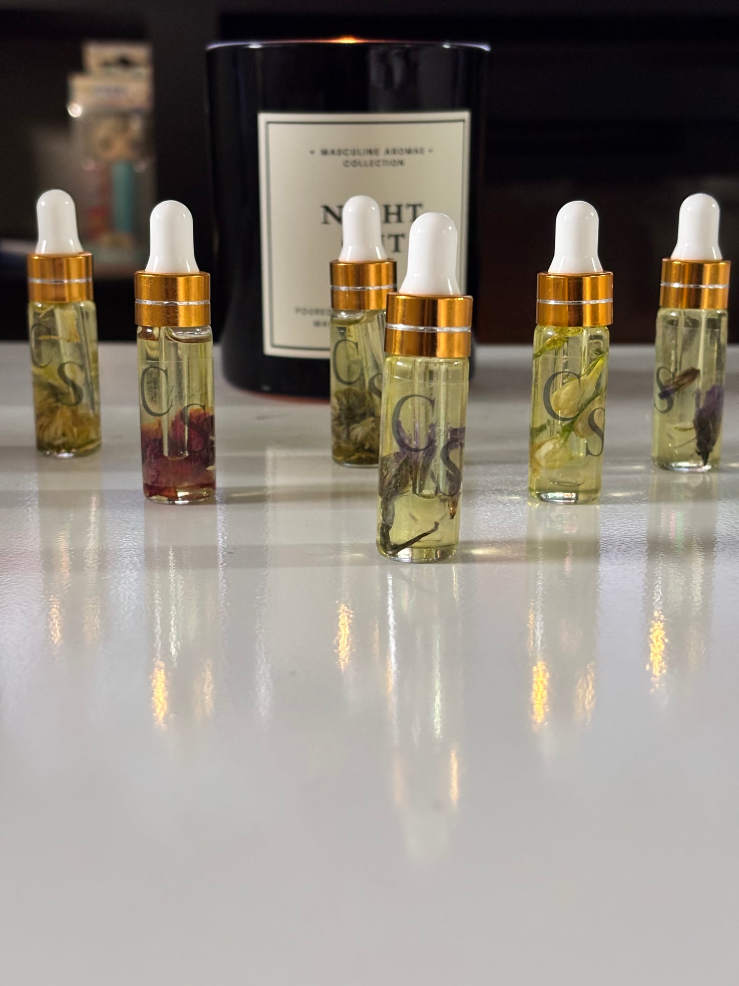 Body Oil Sample Box